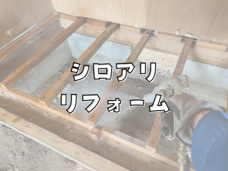 白蟻リフォーム